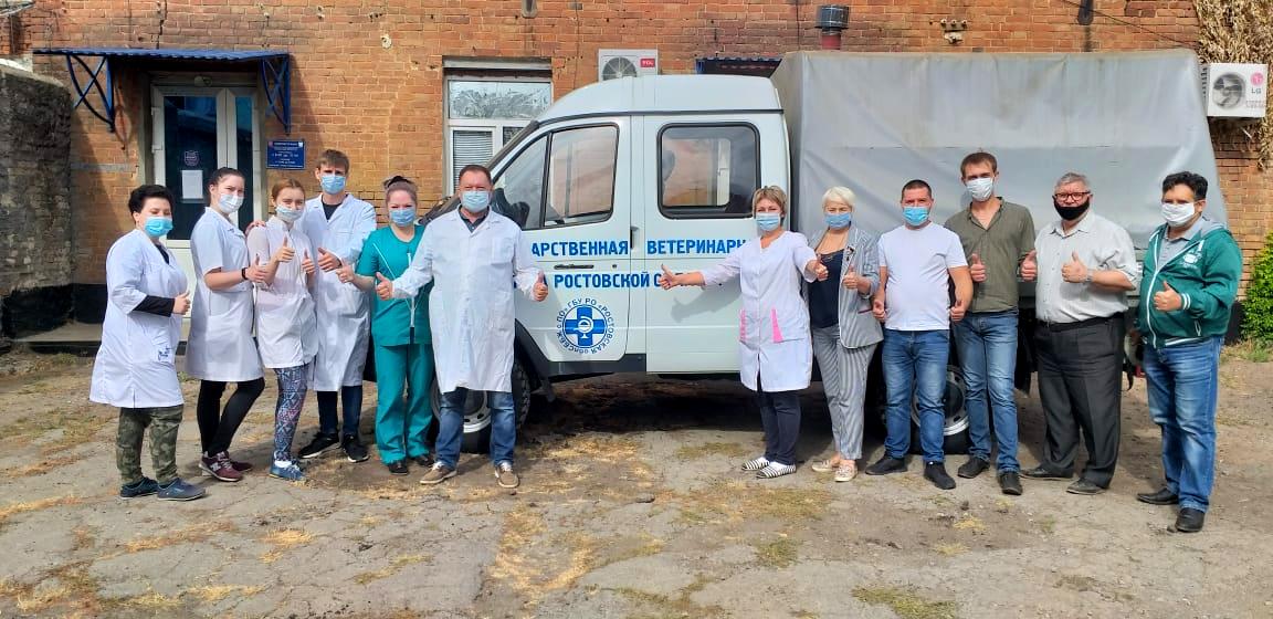 В ветеринарной службе Ростовской области появились новые автомобили-рефрижераторы
