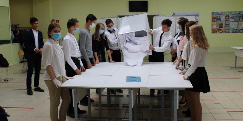 Выборы в Романовской СОШ