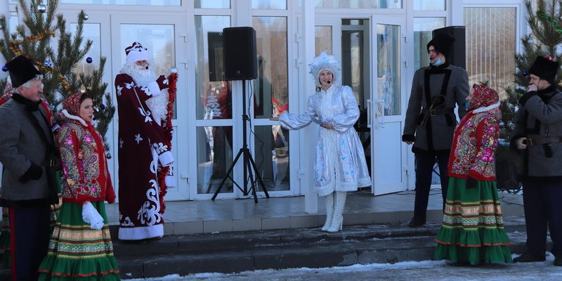 открытие ДК хутор Морозов