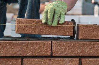 укладка кирпича