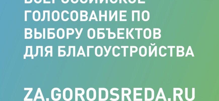 Успеть проголосовать за дизайн-проекты благоустройства