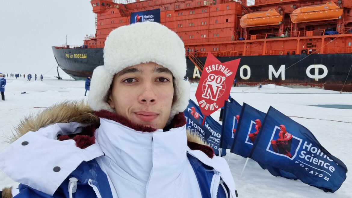 Ростовская АЭС: школьник из Волгодонска побывал на Северном полюсе