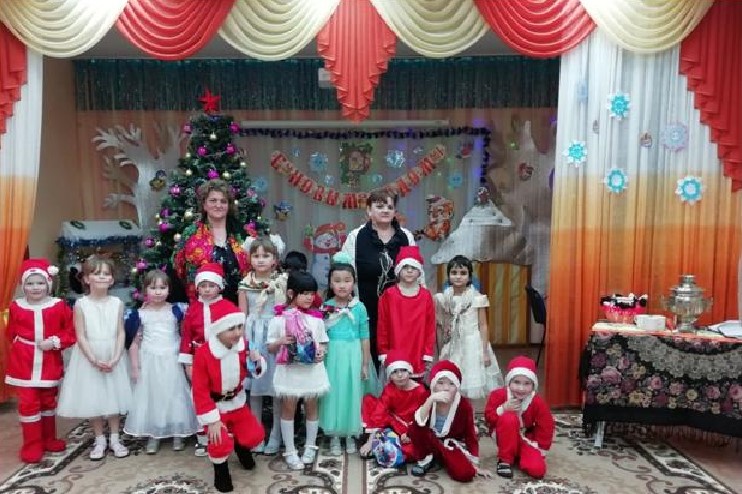 Старый Новый год отпраздновали в  детском саду «Дюймовочка»