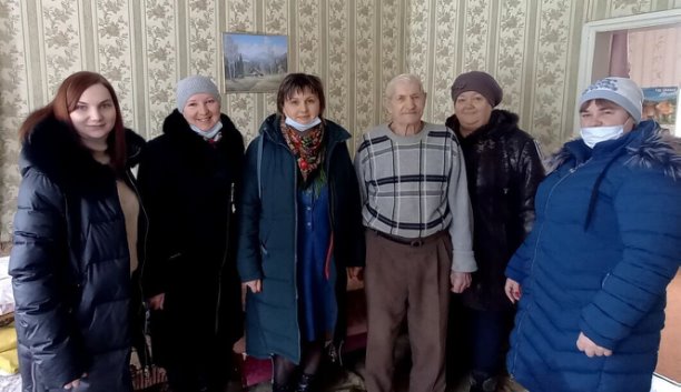 Ветеран Великой Отечественной войны Михаил Игнатьевич Машков отметил 90-летний юбилей