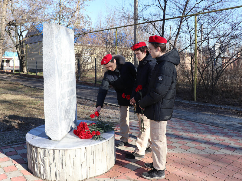 В День памяти о россиянах, исполнявших служебный долг за пределами Отечества в Волгодонском районе состоялась акция памяти