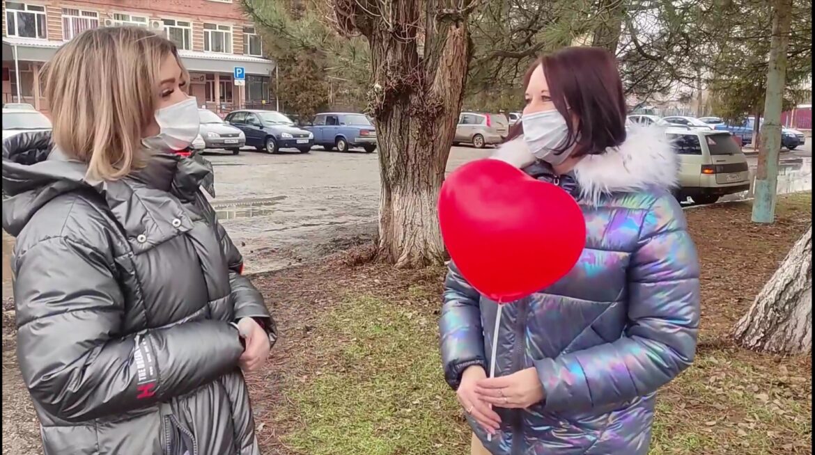 Подарочная акция ко Дню святого Валентина прошла в станице Романовская