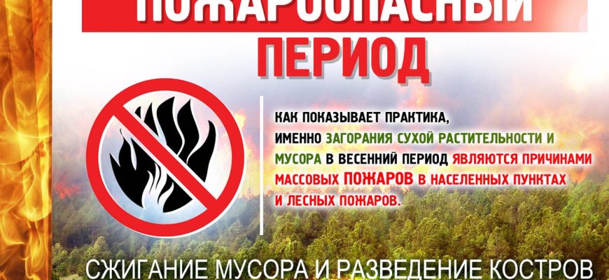 пожары