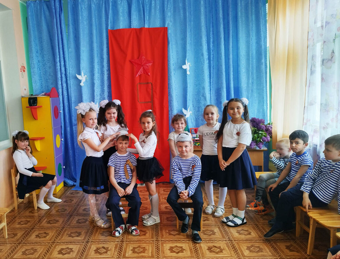 В детском саду «Вишенка» отметили День Победы