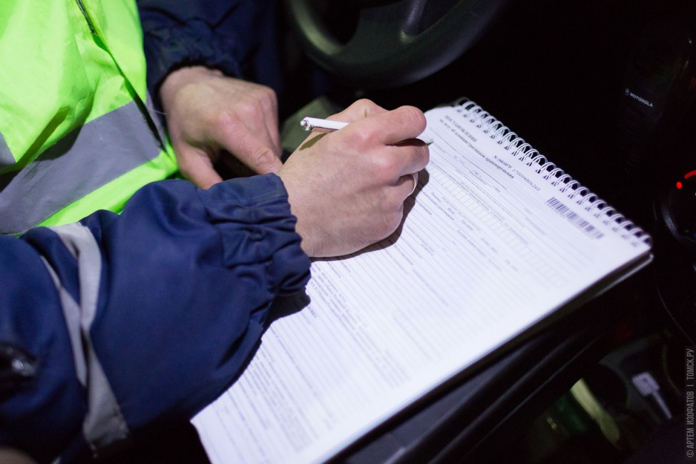 Штрафы за управление транспортным средством, не зарегистрированным в установленном порядке