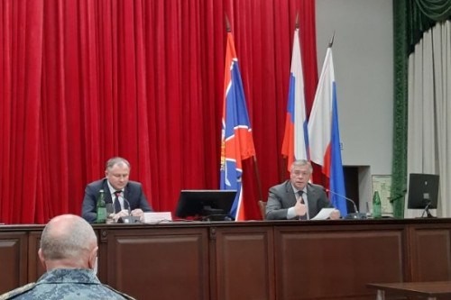Василий Голубев принял участие в совещании по информационному противодействию терроризму и его идеологии