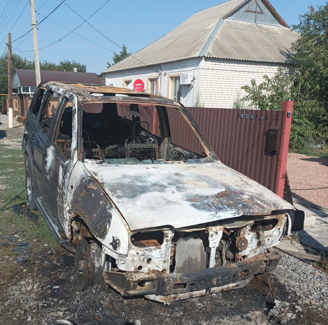 Полицейские Волгодонска раскрыли поджог автомобиля