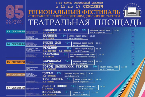 На Дону проходит первый региональный фестиваль «Театральная площадь»