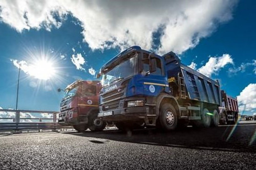 Минтрас РФ информирует о пересечении грузовым автотранспортом Керченского пролива