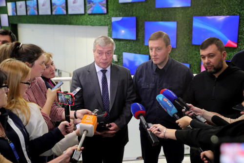 Василий Голубев: «Ростовская область будет наращивать взаимодействие с Донбассом»