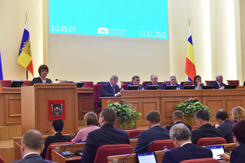 Бюджет Ростовской области на 2023 год и период 2024-2025 годов принят в первом чтении
