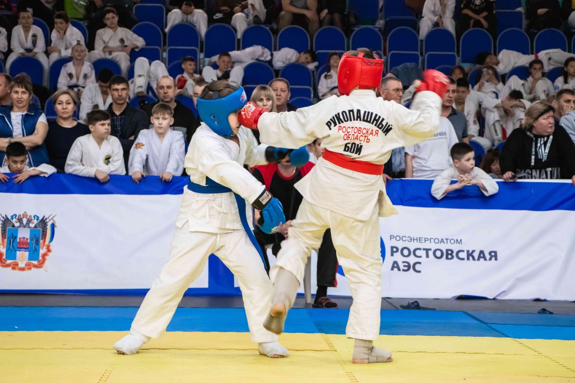 При поддержке Ростовской АЭС в Волгодонске прошел открытый межрегиональный турнир по рукопашному бою с участием более 370 спортсменов