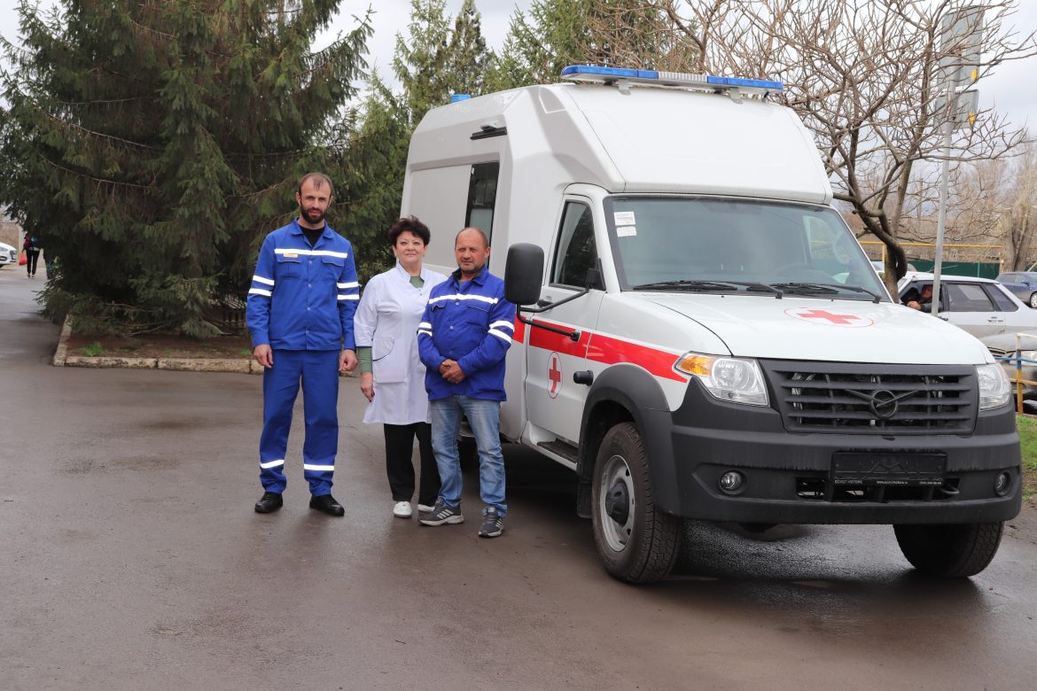 Новая машина «Скорой помощи» поступила в районную больницу Волгодонского района