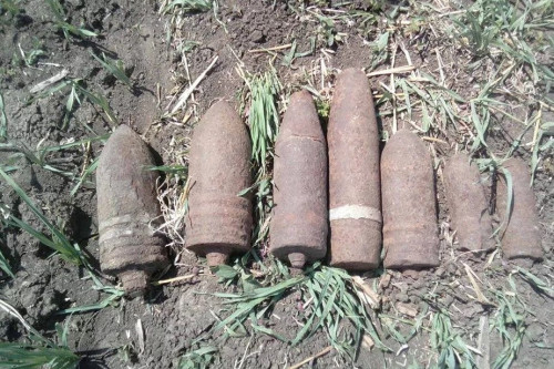 С начала года на территории Ростовской области обнаружено 36 взрывоопасных предметов