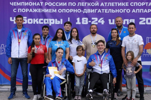 20 медалей привезли донские спортсмены с чемпионата России по легкой атлетике среди лиц с ПОДА