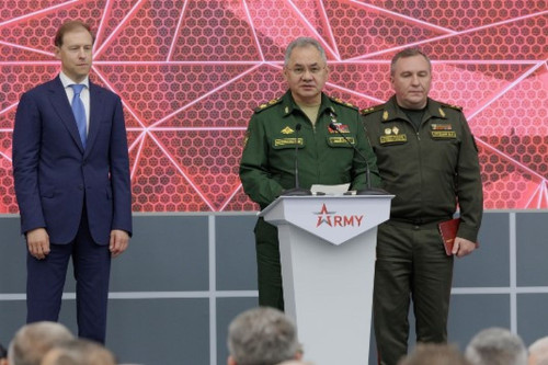 Делегация Ростовской области приняла участие в церемонии открытия форума «Армия-2023»