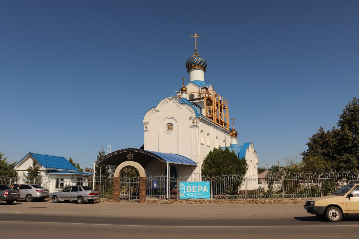 Обновление храма Архистратига Михаила в Романовской