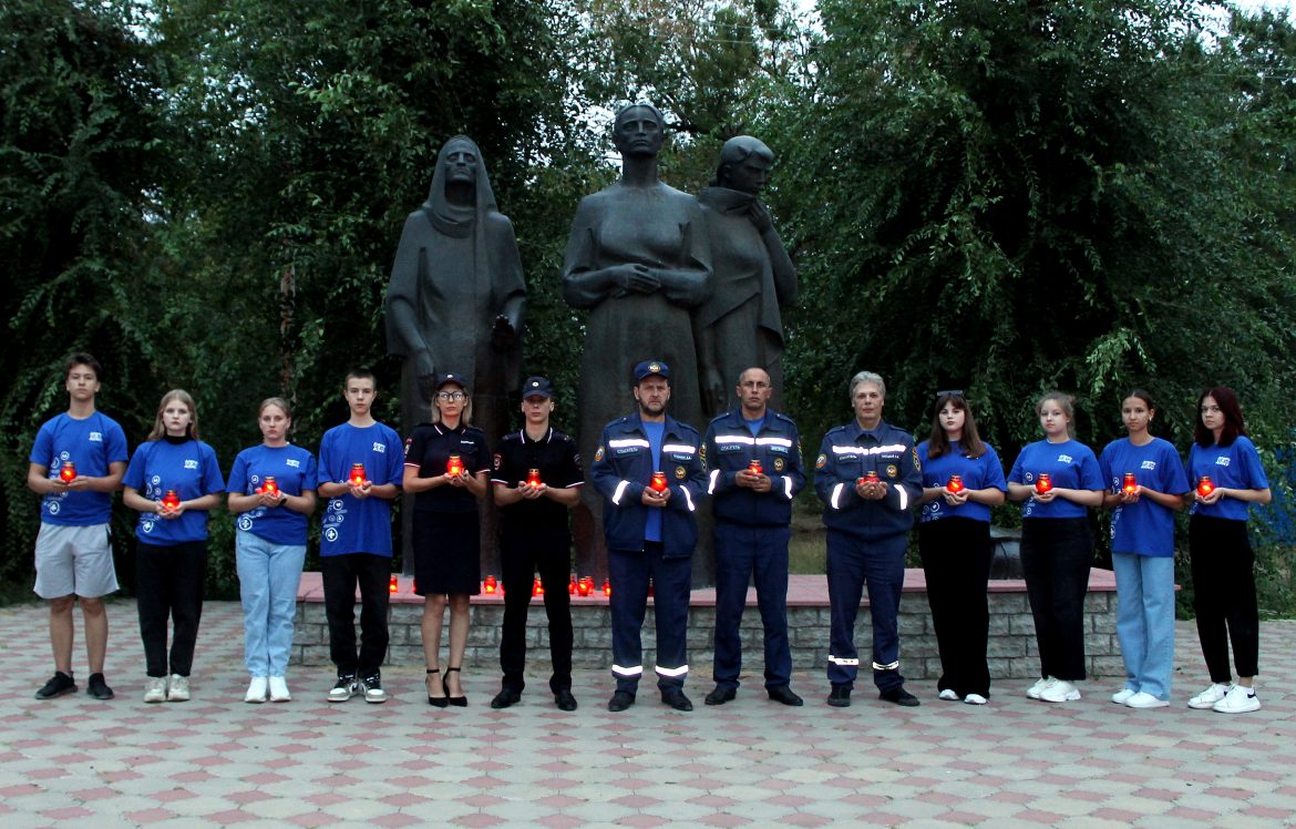 В Волгодонском районе состоялась Всероссийская акция «Свеча мира»