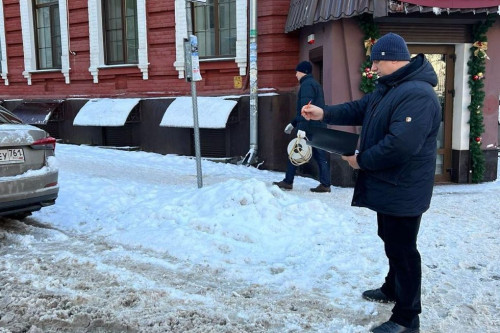 В Ростовской области административной инспекцией возбуждено 139 дел за неуборку снега и наледи