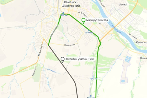 Железнодорожный переезд на 351-м км трассы Р-260 в Ростовской области временно закроют для ремонта