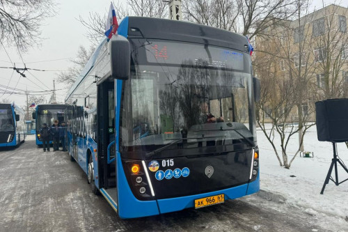 В Волгодонске  вышли на маршруты десять электробусов