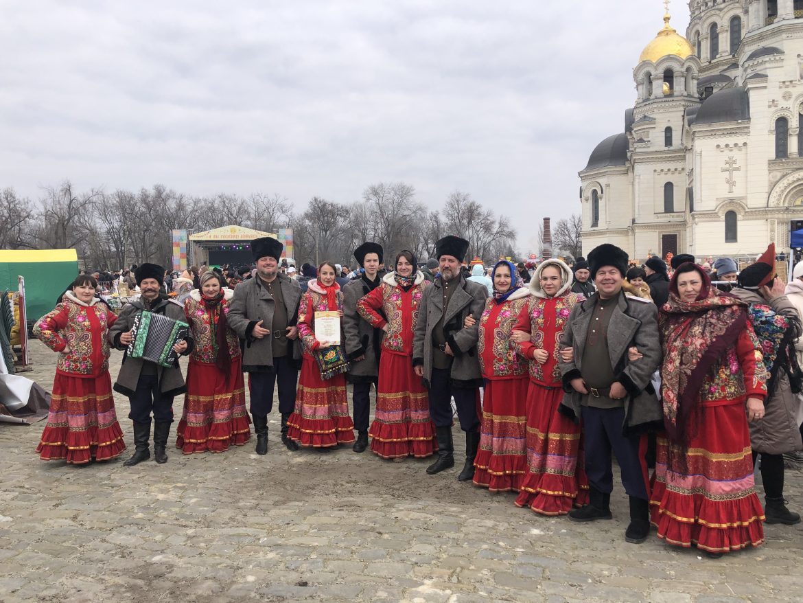 Празднование Масленицы в Новочеркасске