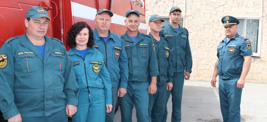 пожарные
