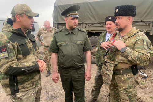 Очередную партию военно-технической помощи передали казаки Всевеликого войска Донского в зону СВО
