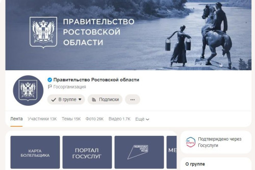 В донских госпабликах можно оперативно получать важную информацию и ответы на волнующие вопросы