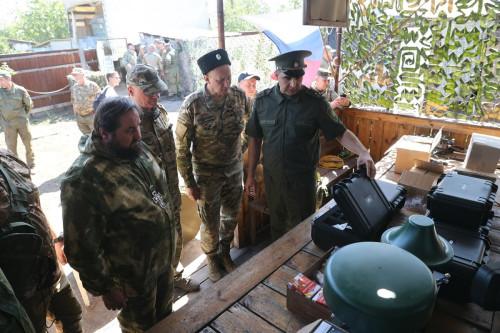 Очередную партию военно-технической помощи передали казакам батальона «Барс-18»