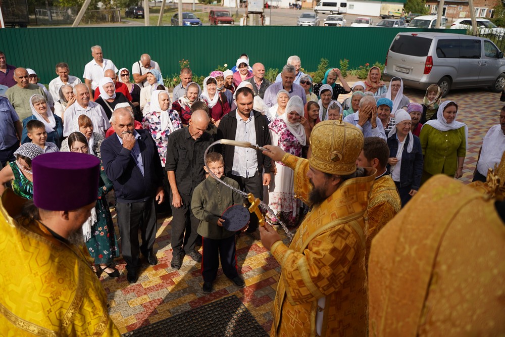 Престольный праздник в храме Александра Невского в хуторе Потапов