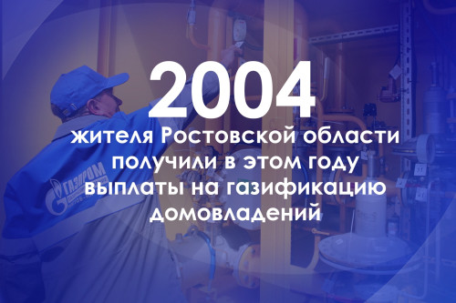 С начала года областную поддержку на газификацию получили более 2000 жителей Дона