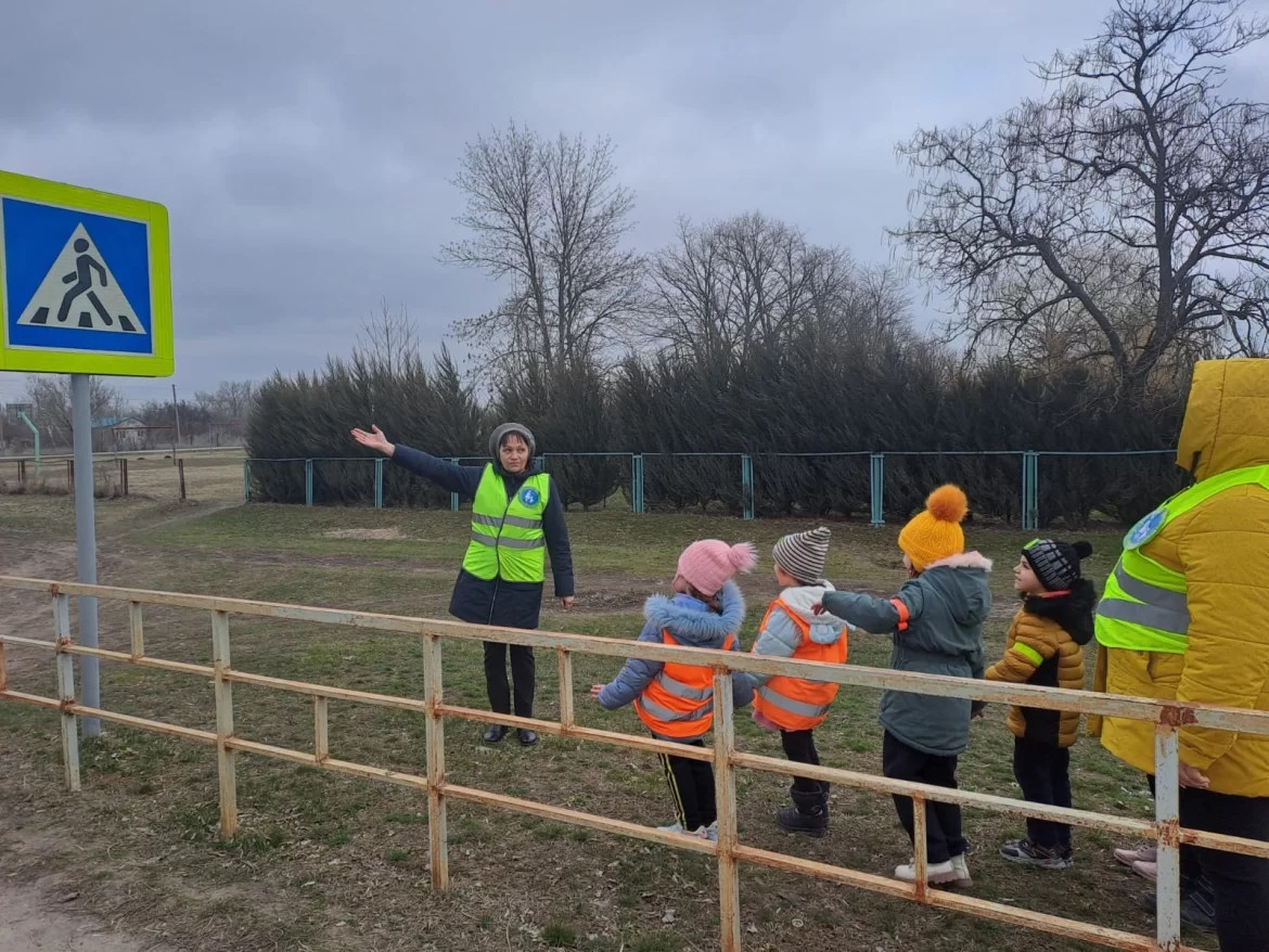 В Волгодонском районе продолжается мониторинг безопасности  пешеходных переходов возле  образовательных учреждений