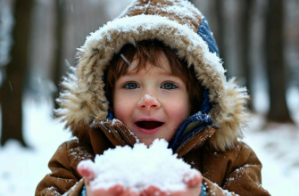 мальчик м снег