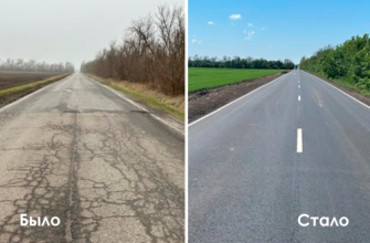 ремонт дороги