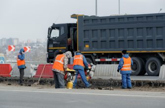 ремонт дороги