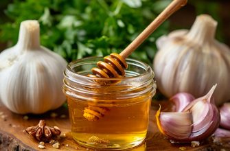 мед и чеснок