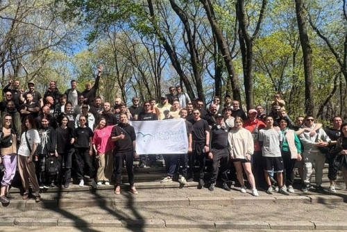 В донской столице больше ста человек приняли участие в «Здоровом субботнике»