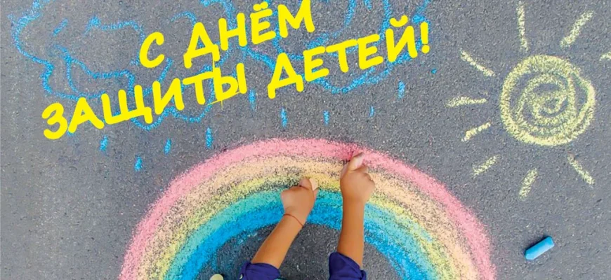 с днем защиты детей