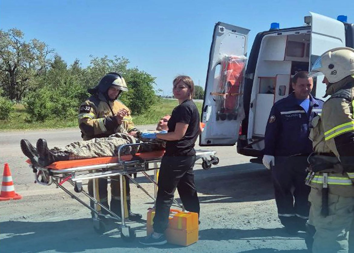 Слаженно и профессионально: в Волгодонском районе прошла тренировка по ликвидации последствий ДТП