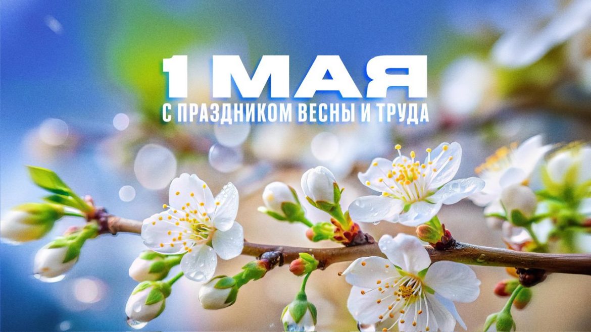 Депутат Законодательного Собрания Ростовской области Владислав Синёв поздравляет жителей Волгодонского района с Праздником Весны и Труда