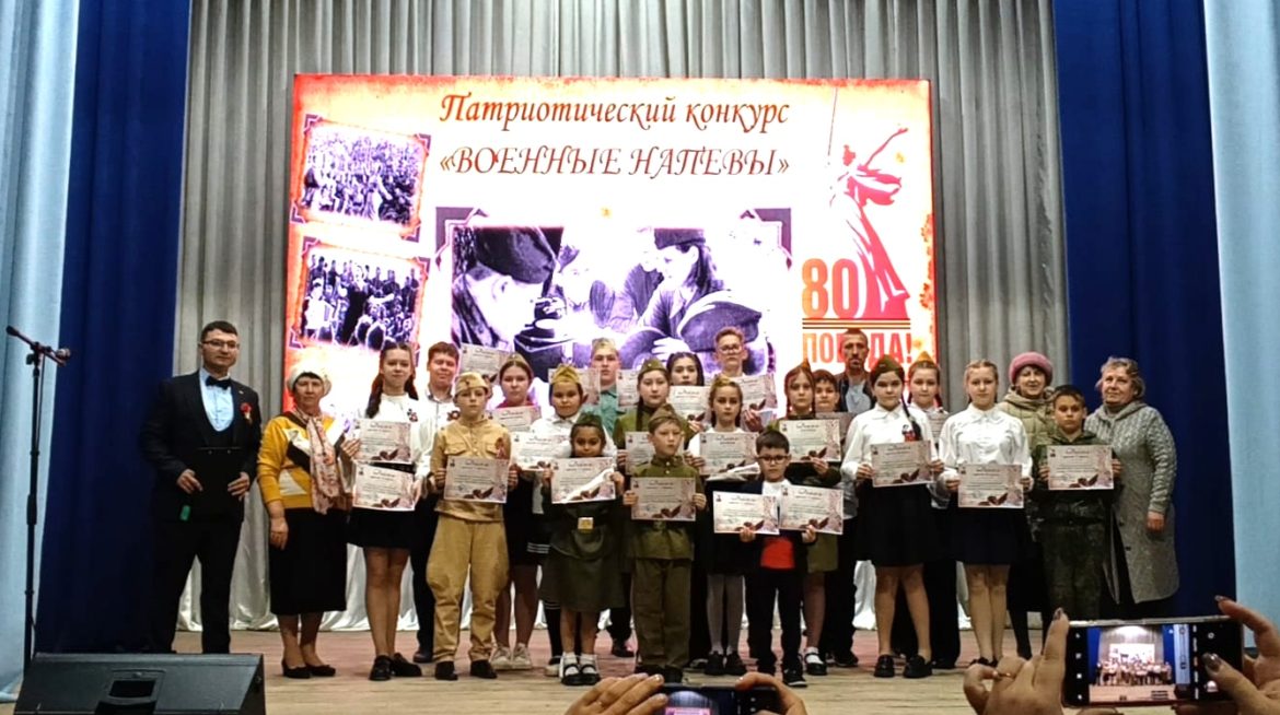Фестиваль-конкурс «Военные напевы» прошел в Рябичевском Доме культуры