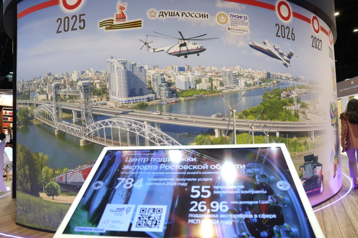 Слюсарь представит на ПМЭФ-2025 инвестиционный потенциал Дона