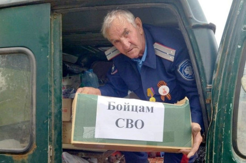 Донские казаки доставили боевым товарищам очередную партию гуманитарной помощи