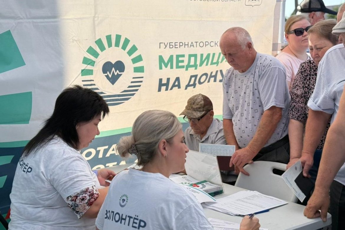 На Дону медики «поезда здоровья» провели более 20 тысяч осмотров и консультаций