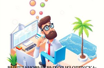 отзыв из отпуска